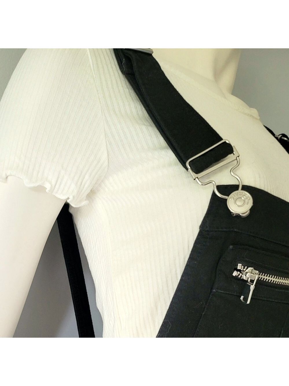 BRAND NEW! Caution to the Wind Petite Ruffled Crop Top